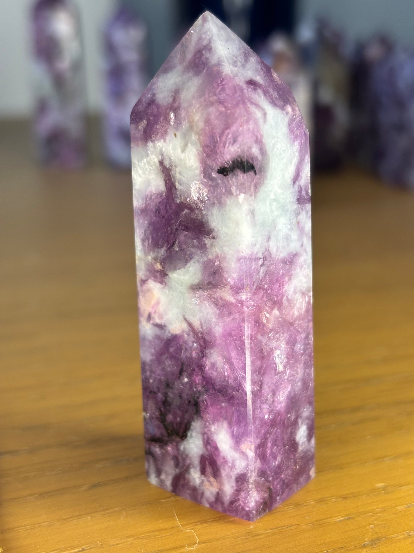 Lepidolite Towers - Tranquillity and Balance