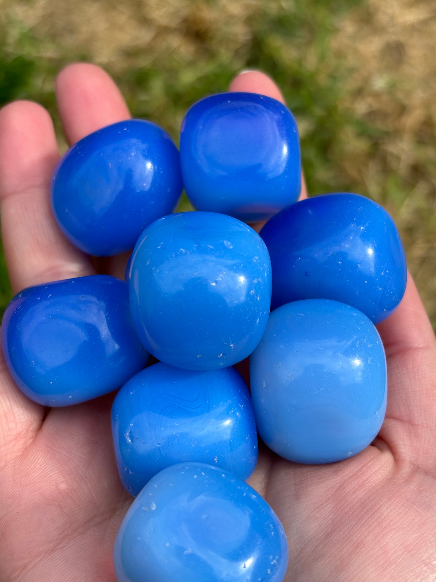 Opalite tumblestone - Confidence Stone