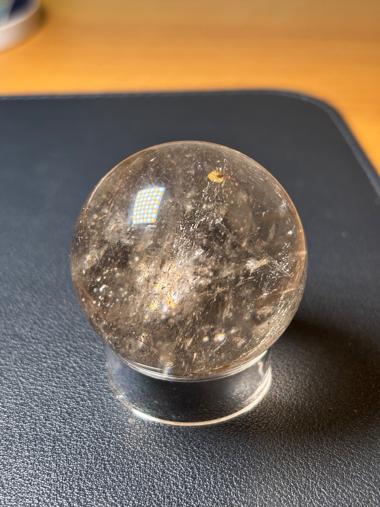 Smokey Quartz Sphere - Grounding for Protection and Clarity - 42mm