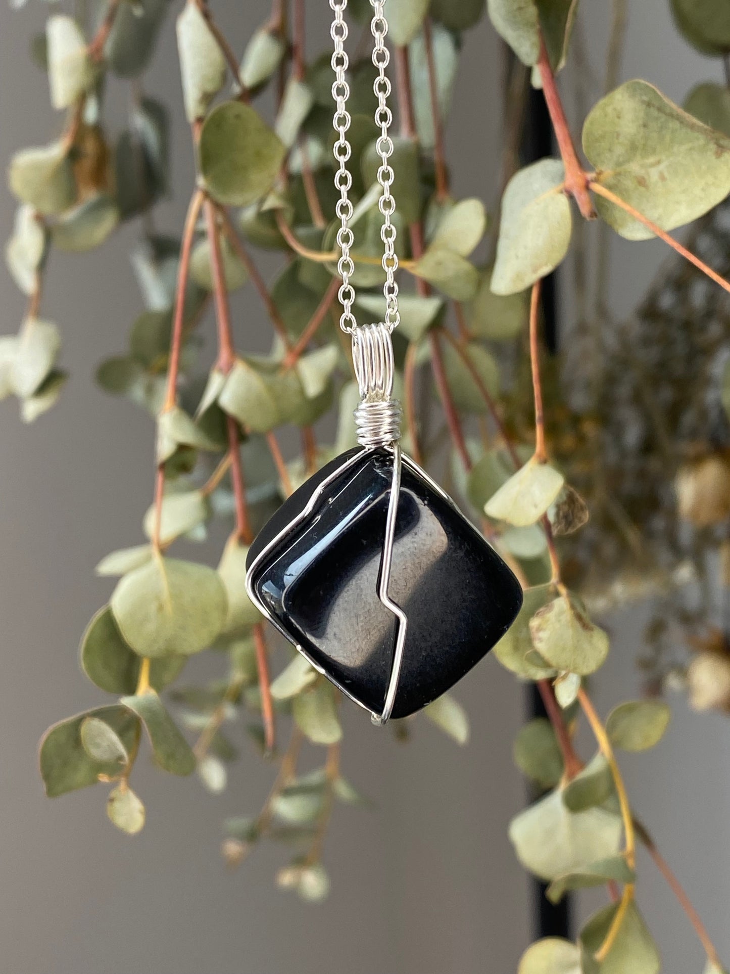 Obsidian Necklace