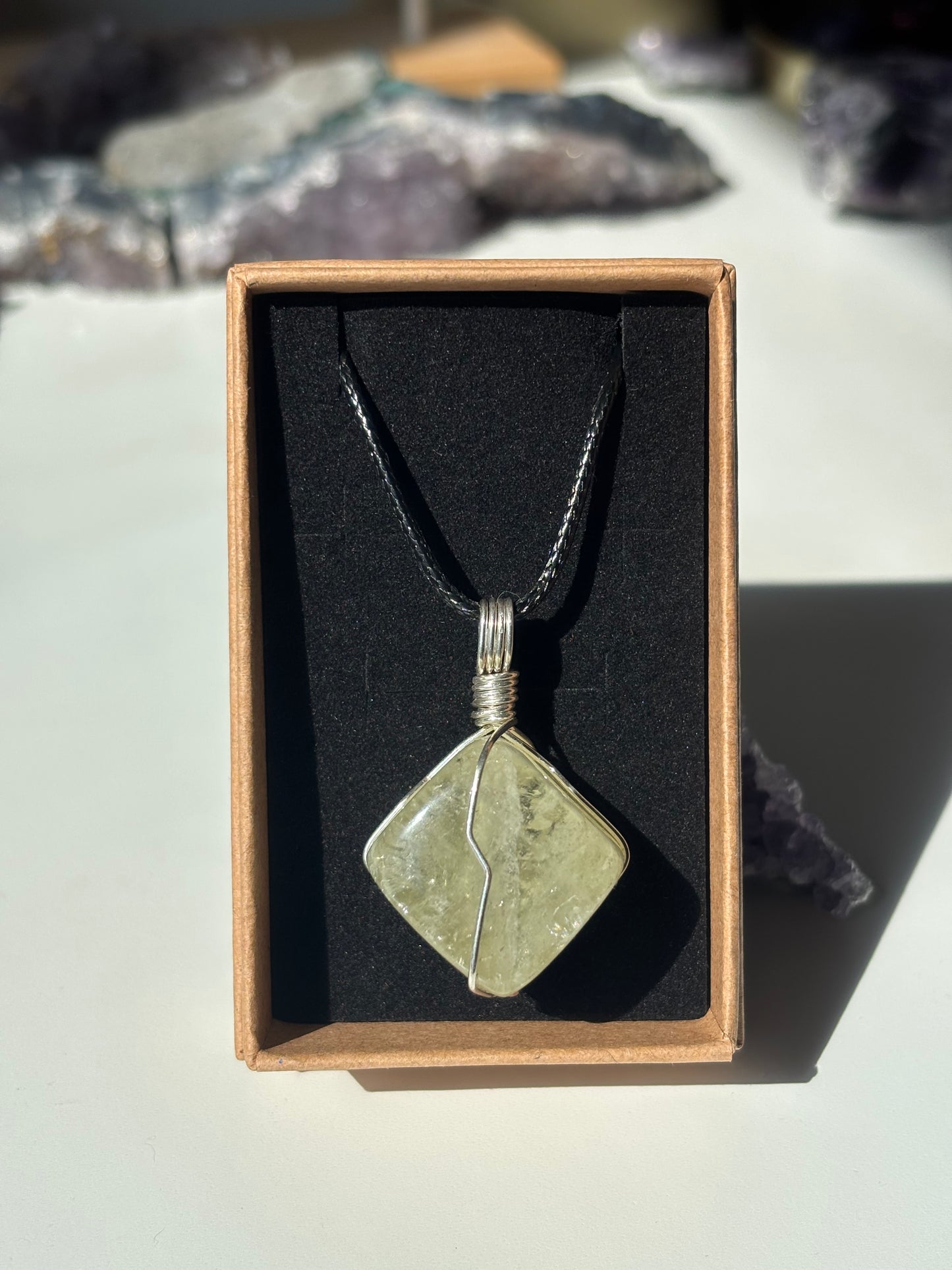 Citrine Necklace - Abundance