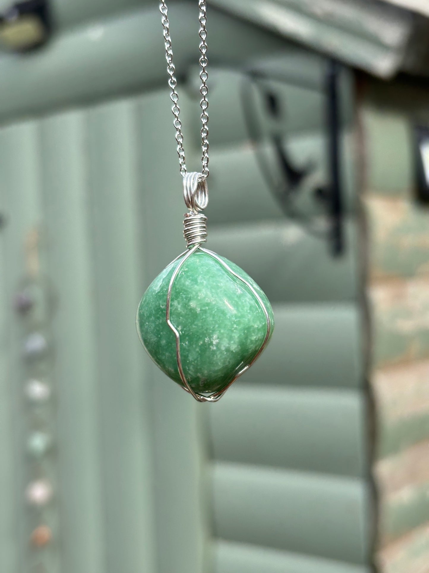 Green Aventurine Necklace - Fortune Stone