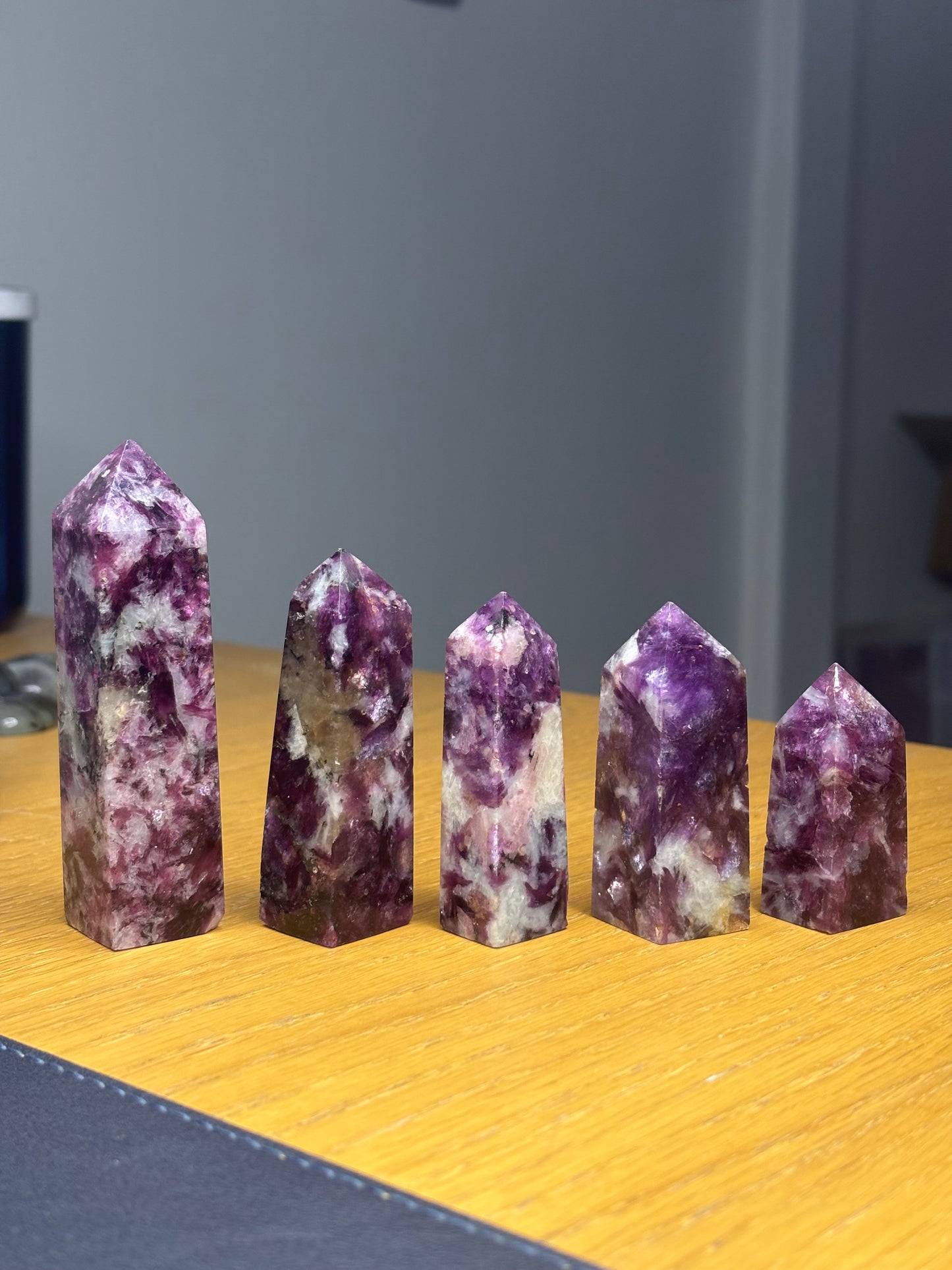 High Grade Lepidolite Towers - Tranquillity and Balance