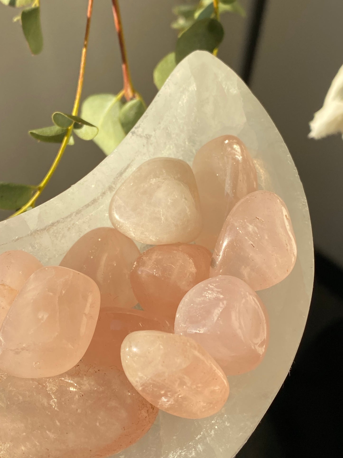 Rose Quartz tumblestone