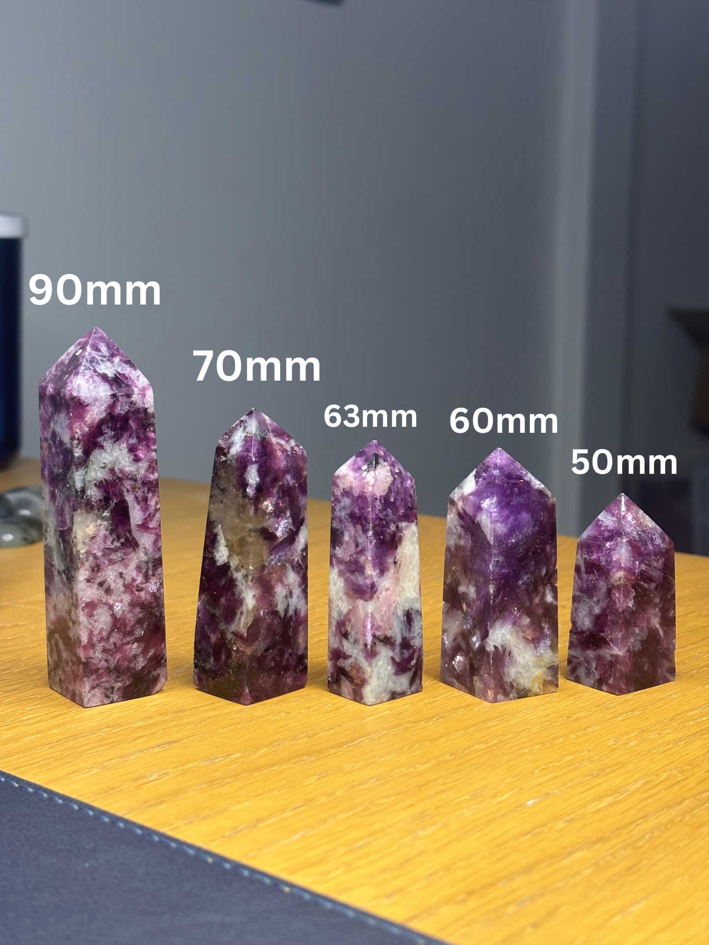 High Grade Lepidolite Towers - Tranquillity and Balance