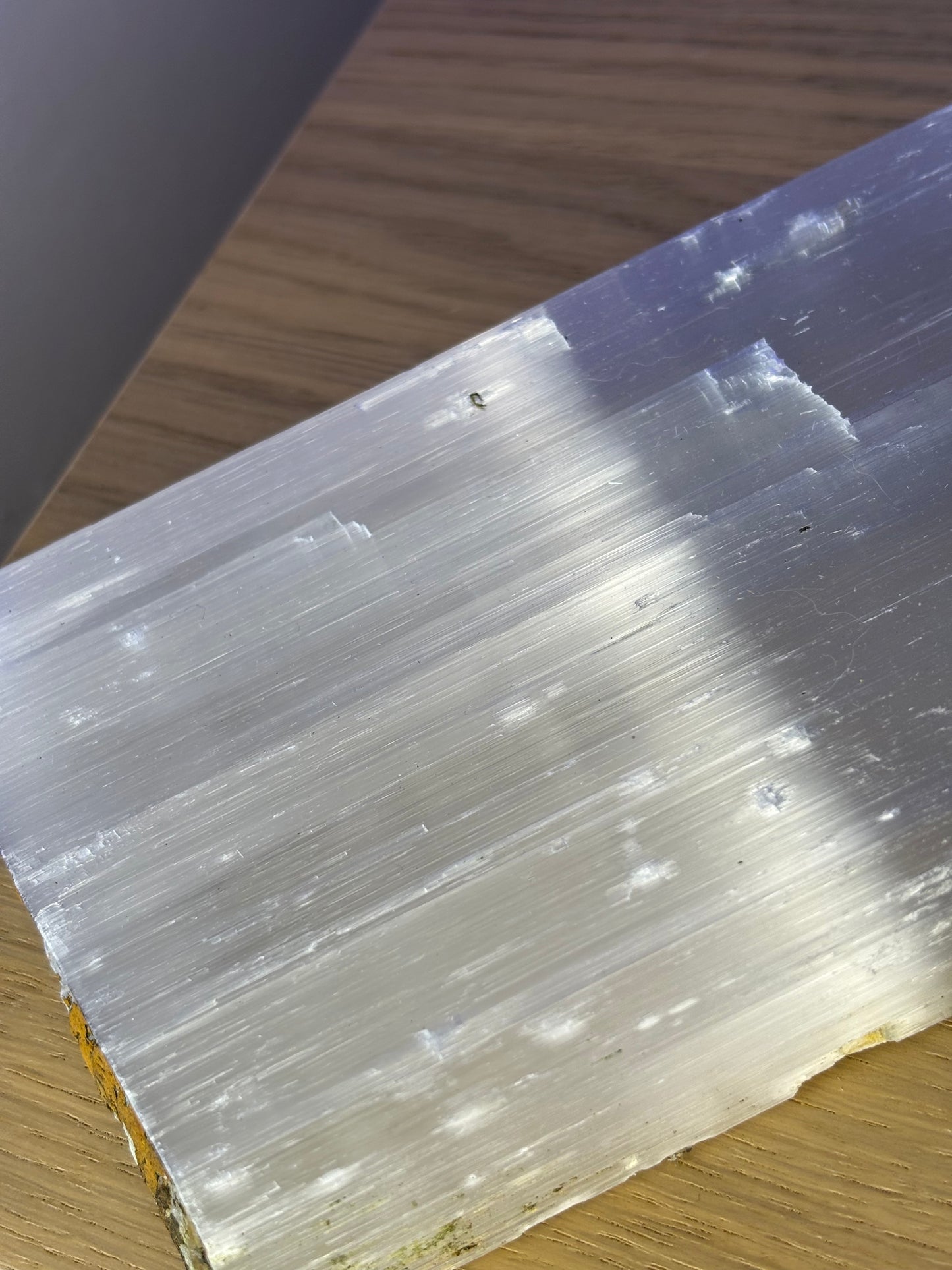 Satin Spar Slab - Selenite