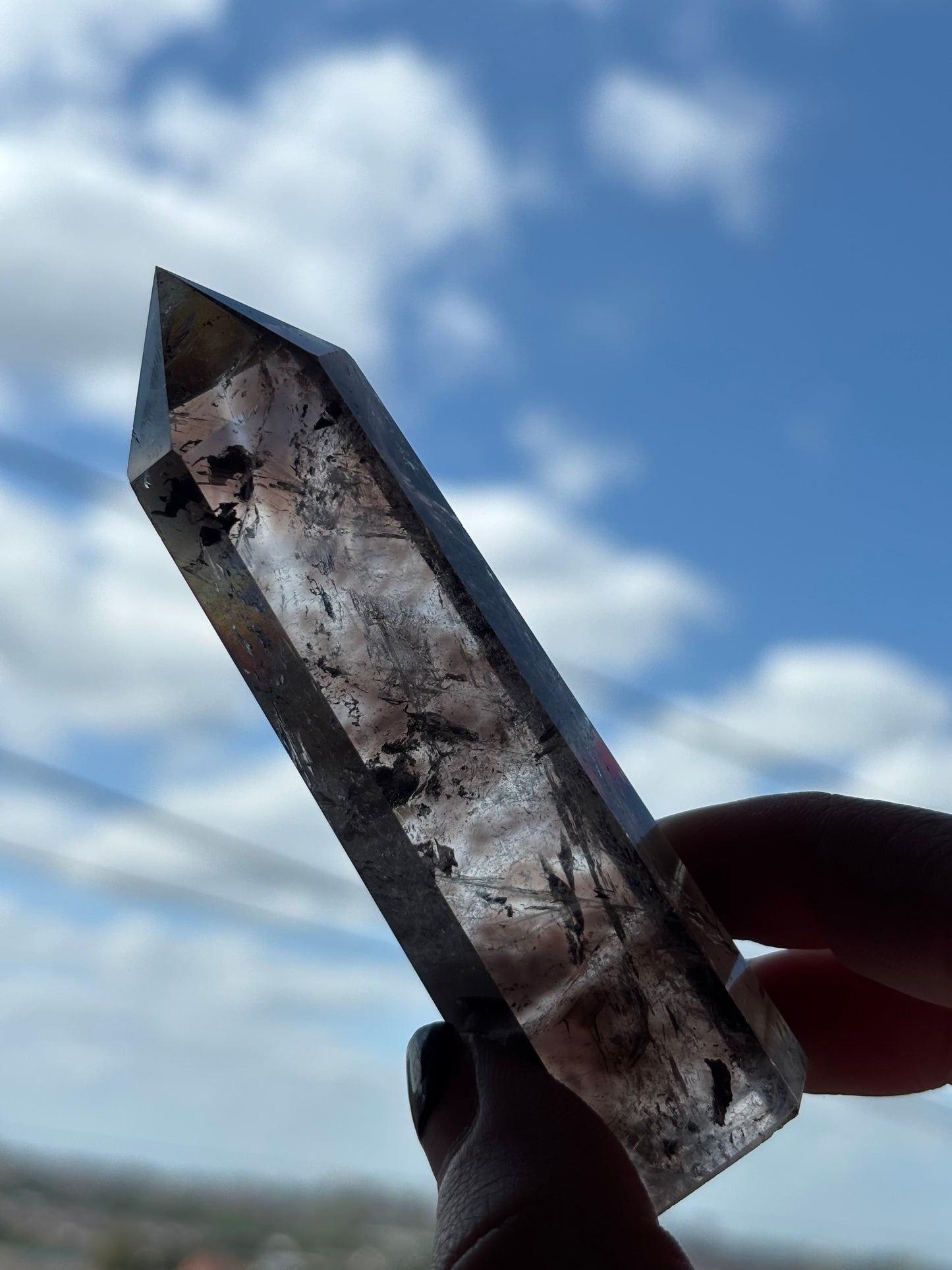Smokey Quartz Tower
