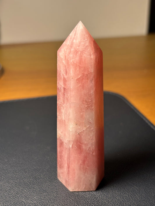 Rose Quartz Tower – Love, Peace, and Positive Energy - 90mm