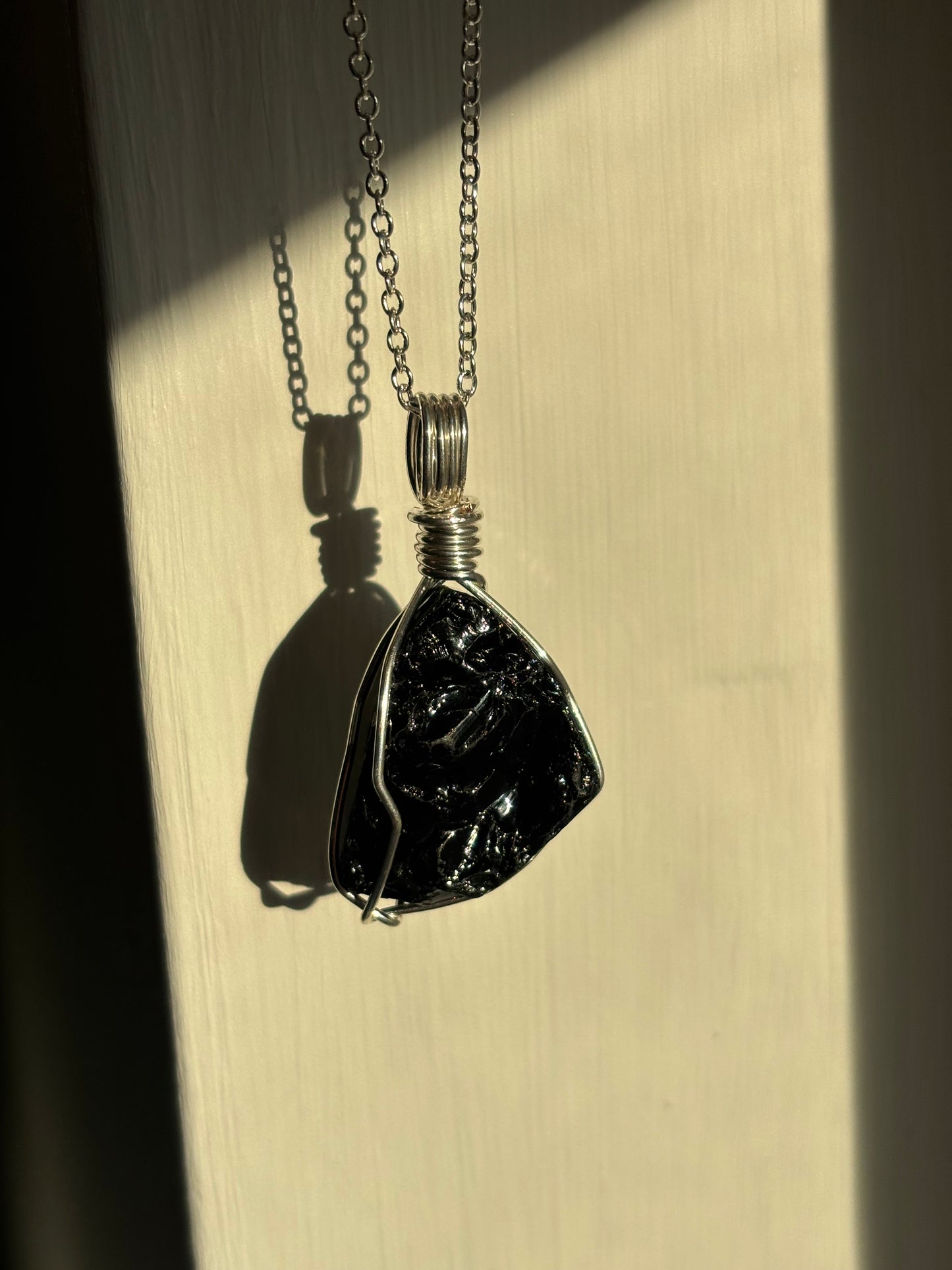 Black Tourmaline Necklace - Protection