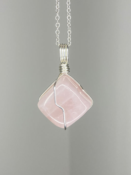 Rose Quartz necklace