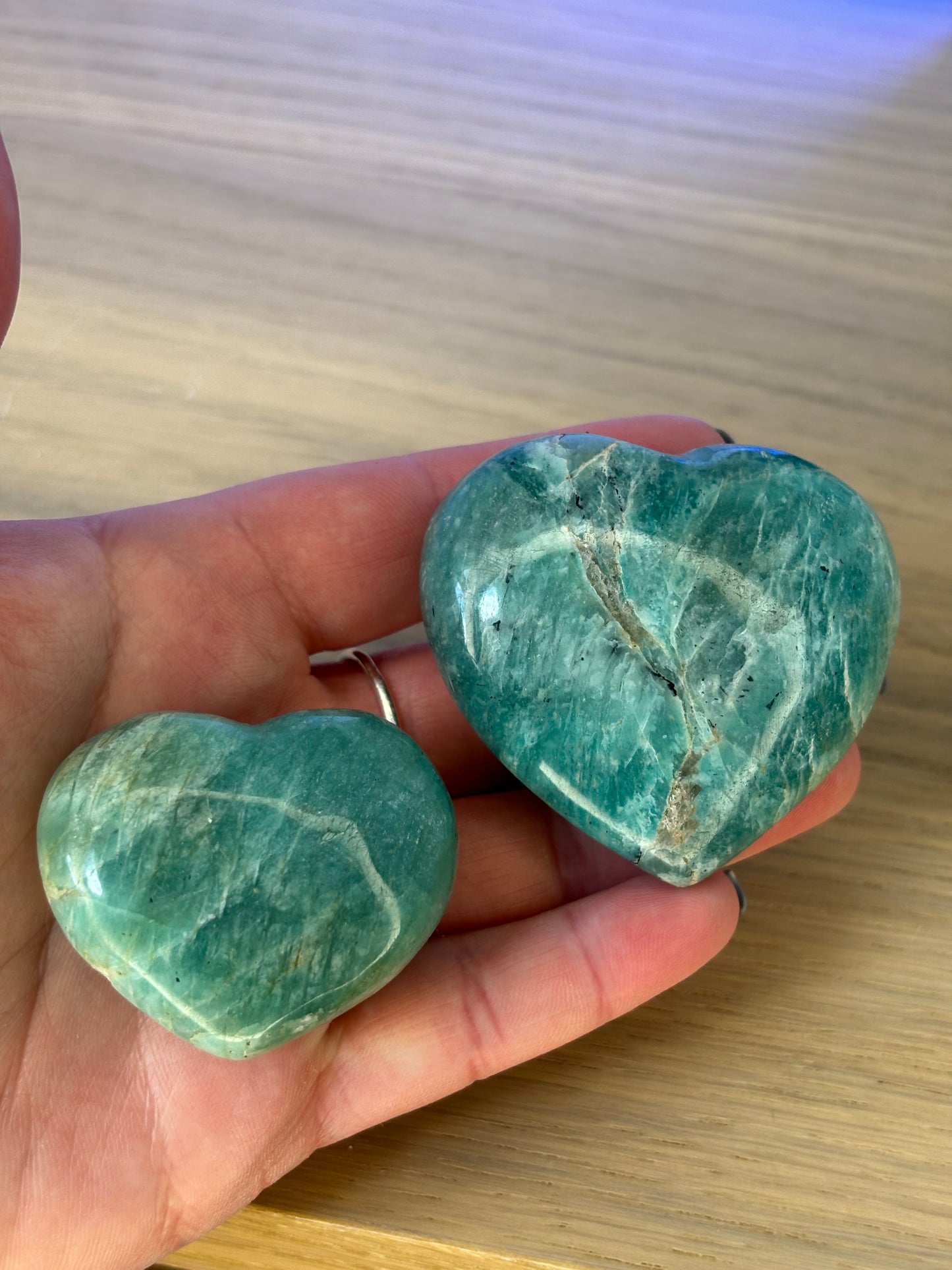 Amazonite Heart  – Calm, Courage & Clear Communication