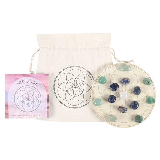 Seed of Life Crystal Grid Set